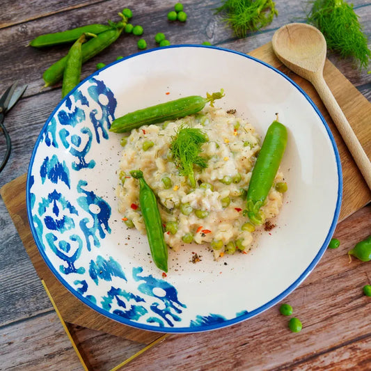 Erbsen-Risotto